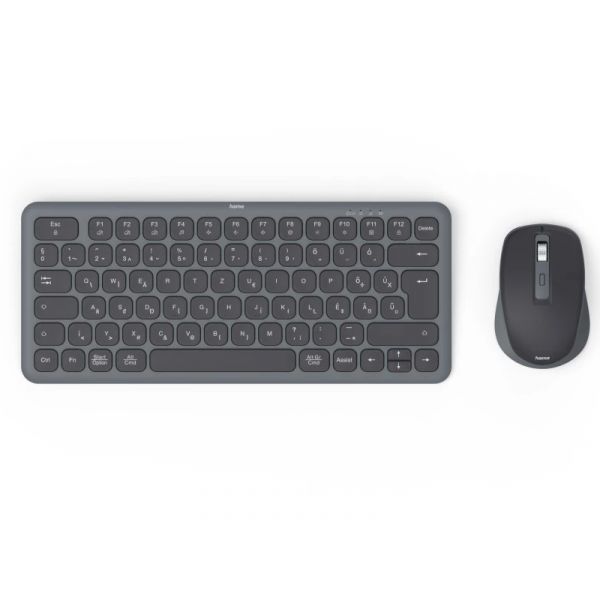 Hama WKM-500 Multi Mode billentyűzet és egér szett, 2,4GHz + Bluetooth, Magyar kiosztás, fekete (13173061)